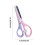 Safety Scissors Plastic Rounded Tips 5.4 Inch 3 Colors 3