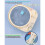 Disc Circle Cutter for Paper Crafts,Cuts 1"-4" Circles Rotary Circle Cutter with 2 Replaceable Blades for Scrapbooking 1