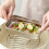 Stainless Steel Sandwich Container with Lid 1 Pack 8