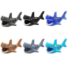 Spookhaai bouwblokken - 6 stuks actiefiguur speelgoed cadeau voor kinderen