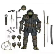 18 cm Teenage Mutant Ninja Turtles actionfigur leksak med tillbehörsset heminredning skrivbordsdekoration