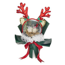 Bouquet de roses artificielles - Cadeau de Noël romantique pour femmes, mamans et épouses