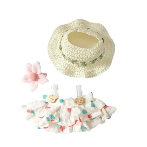 Bubu Doll Skirt Set Premium 3-Piece Outfit