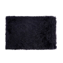 Plush Cat Bed Faux Fur Non-Slip Bottom 18x18 Inch