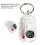 Compass Thermometer Keychain Pocket-Sized 4