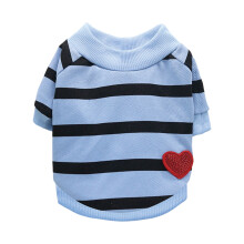 Pet Summer Clothes Lightweight Soft Breathable Striped