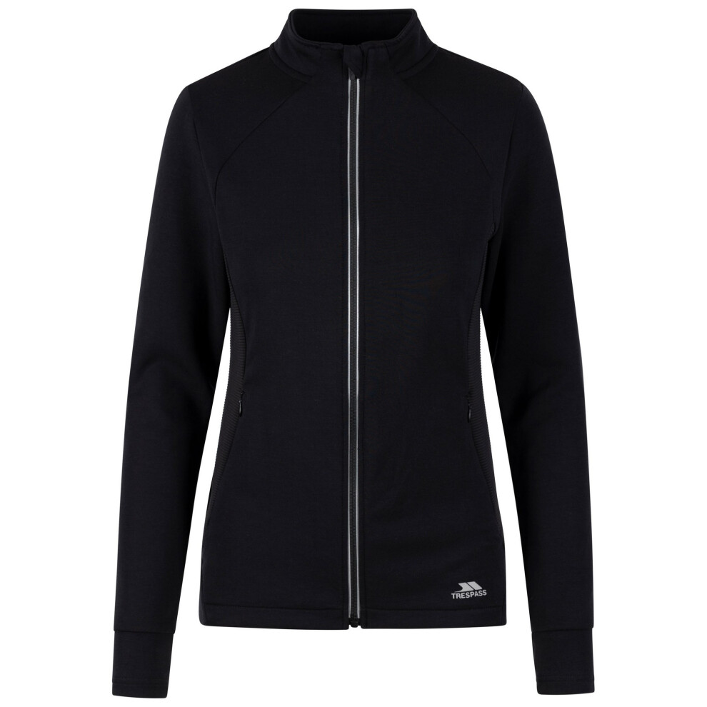 Trespass Womens/Ladies Ridge Track Jacket (Black) - Size X-Large - Image 4