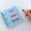 Money Saving Envelope Binder 3-Hole Iron Clip PVC Organizer 1