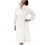 Women's Satin Robe White L 1