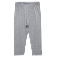 Girls Solid Candy Color Leggings Gray Size 9-10 Years
