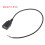 USB 2.0 Type A female jack pigtail cable 4-wire 1