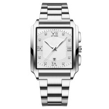 Women's Solar Watch Transparent Dial Skeleton Quartz