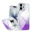 iPhone 16 Case 6.1 inch Purple Glitter Gradient Slim 1