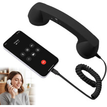 Retro Phone Handset Type-C for iPhone Android Vintage