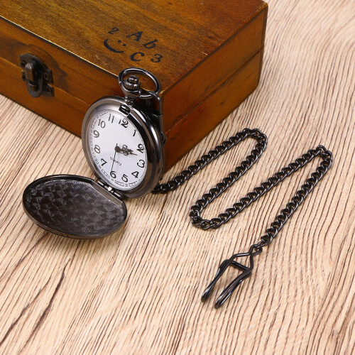 Vintage Pocket Watch Automatic Mechanical for Men