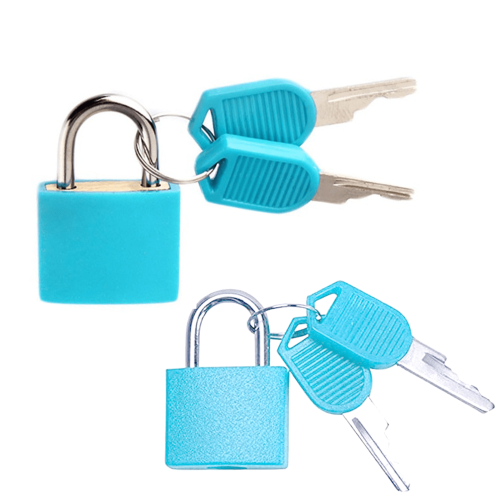 Metal Padlock 42mm Heavy Duty with Key 2 Pack