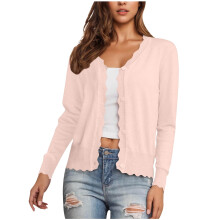 Women's Cardigan Sweater Fall Lightweight Open-Front