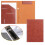 Faux Leather Stationery Set Clipboard Portfolio Padfolio 1