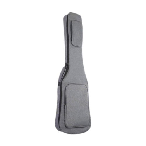 Bass Guitar Strap Double Adjustable Thick Padded Gray