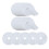 White Filter Disc Set Multi-Size for Purifiers 1