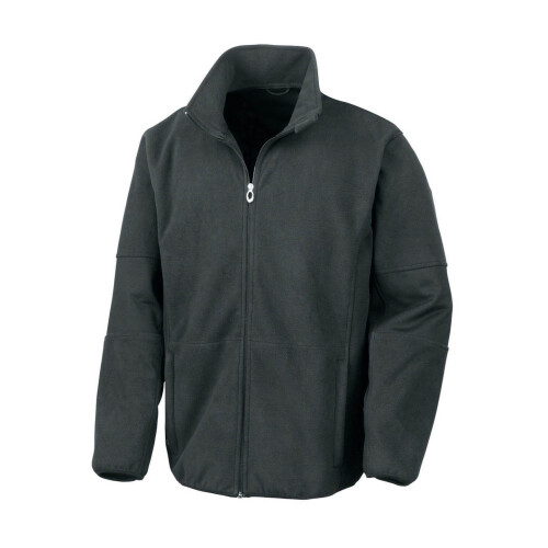 Result (M, Black) Result Mens Osaka TECH Performance Combined Pile Softshell Waterproof Windproof Jacket