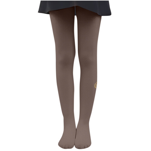 Girls Summer Solid Tights Full-Length Pants Coffee
