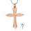 Cross Urn Necklace Ashes Keepsake Pendant 1