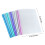 Clear Letter-Size Document Folders 8.46" x 12.2" 5-Pack 1