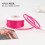Satin Ribbon Dark Pink 45m 2-Pack 1