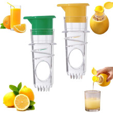 Manual Lemon Squeezer Compact Handheld Citrus Juicer 2-Pack