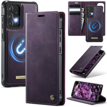 CaseMe Wallet Case for Samsung Galaxy A52/A52s Purple PU