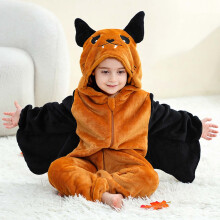Fleece Animal Romper for Kids Long Sleeve One-Piece Pajamas