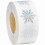 Snowflake Stickers Transparent Blue 500 Pieces 2