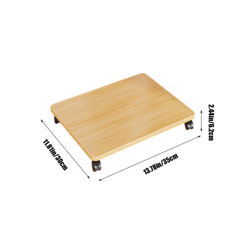 Removable Storage Box Base with Casters for Heavy Objects 1