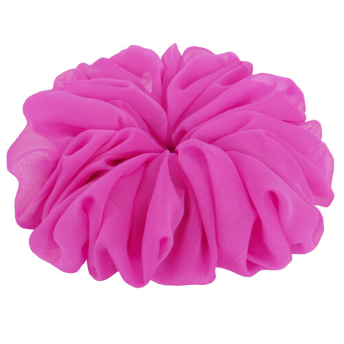 Soft Chiffon Scrunchies 38 Colors Large Ponytail Holders