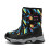 Boys Winter Boots Velvet Warm Thick Sole Snow Boots 1