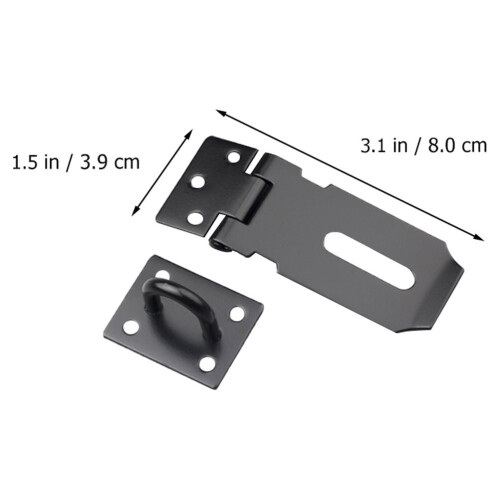 Stainless Steel Hasp Door Lock 2 Pack 1