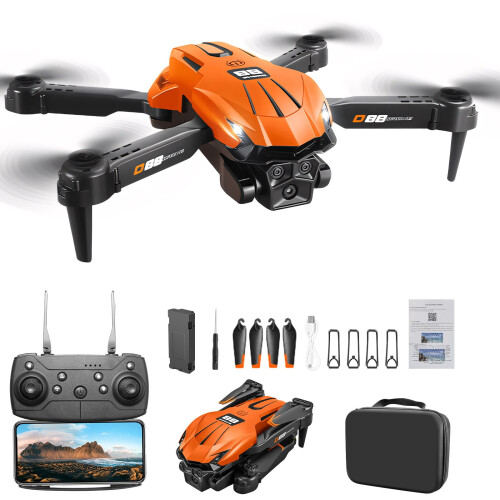 Kids Drone 1080P HD Camera Altitude Hold Headless Mode for 2