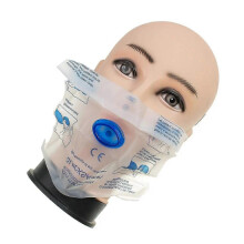 (As show, One size) Lot de 5 masques de réanimation cardio-respiratoire (RCR) bouche-à-bouche d'urgence avec valve unidirectionnelle.