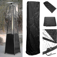 (As show, One size) Housse étanche pour chauffage de terrasse pyramidal à gaz