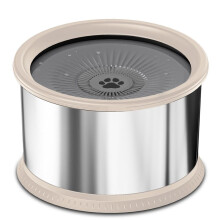 6.5L Dog Water Bowl 1.6 Gallon Super Large Capacity No Spill Dog Water Bowl,Stainless Steel Spill Proof Water Feeder(C)