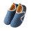 Women's Lightweight Closed-Back Slippers Blue Size 11 1