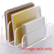 3 Compartments Mail Organizer Letter Holder for Desk ,Vertical Letter Holder,File Sorter Acrylic Desk Organizer