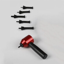 Metric Rivet Nut Converter Insert Nut Riveting Tool Cordless Rivet Nut Adapter Kit for Electric Drill/Hand Wrench