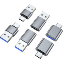 USB-C Adapter Pack 6pcs USB-A to USB-C USB 3.0