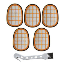 (As show, One size) Lot de 5 filtres de rechange pour aspirateur Speedpro Max FC6812/01 FC6813 avec brosse de nettoyage