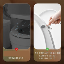 6 STKS Toiletbril Lifter Zelfklevende Toilet Cover Handvat Lift Tool Cover Lifter Toilet Deksel Lifter Kamer Accessoires