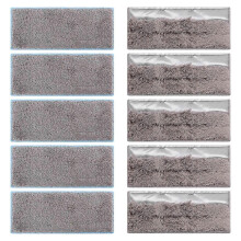 (As show, One size) 10 lingettes de nettoyage lavables pour robot laveur M6, 5 lingettes de nettoyage humides et 5 tapis