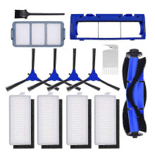(As show, One size) Compatible avec les aspirateurs robots 11S, 15T, 30, 30C, 15C, 12, 25C et 35C : brosse principale, brosse