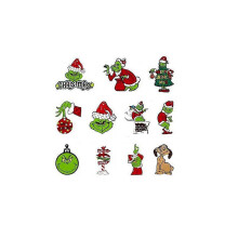 (As show, One size) 24 décorations de Noël Grinch à suspendre au sapin, pendentif